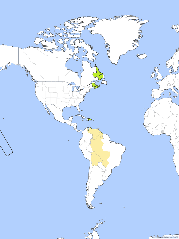 Atlantic Standard Time – AST Time Zone